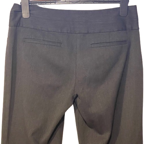 Express Design Studio Editor Black Trouser Low Rise Flared Leg Boot Cut Size 4 - Picture 4 of 9